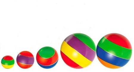 Купить Мячи резиновые (комплект из 5 мячей различного диаметра) в Камызяке 
