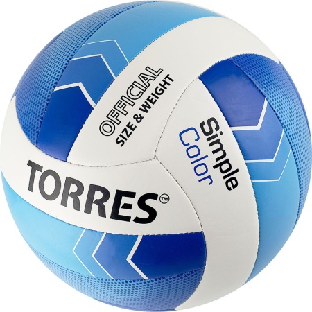 Купить Мяч волейбольный Torres Simple Color любительский р.5 в Камызяке 